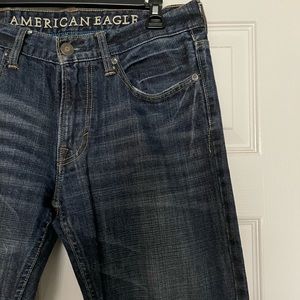 Men’s American Eagle Straight Fit Blue Jeans Denim 29x30 Excellent Condition